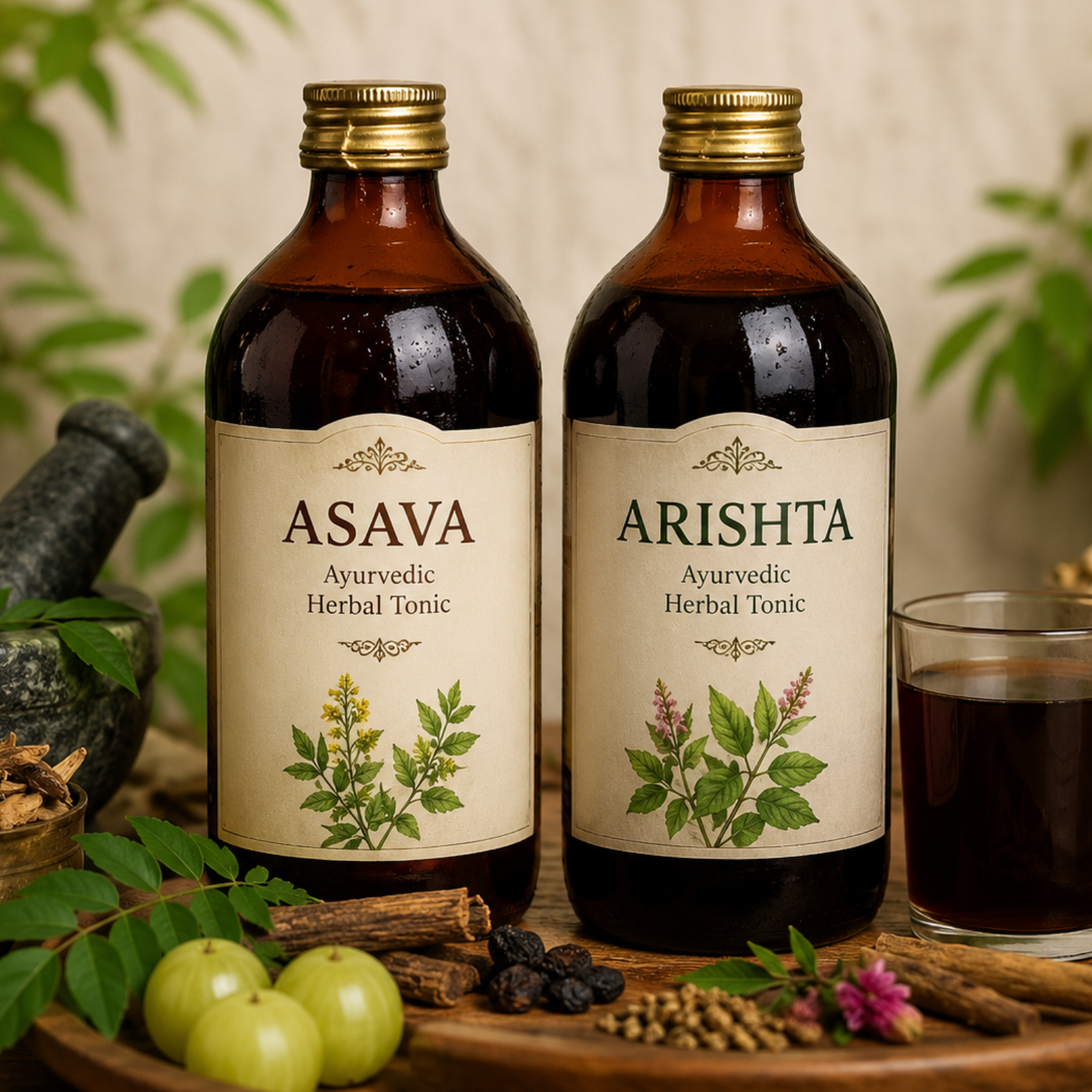 Ayurvedic Asava and Arishta